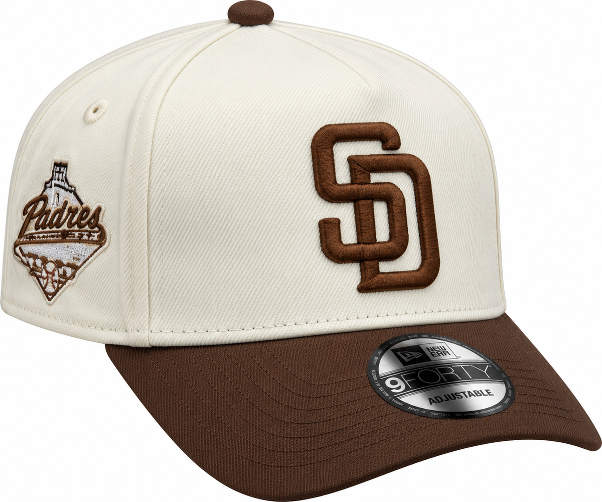 SD Padres Cream/Brown