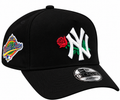 NY Yankees Rose Black hat