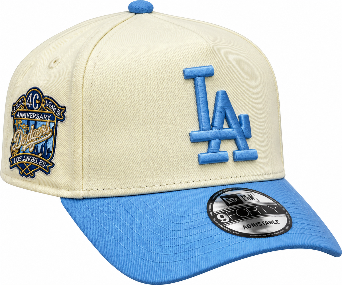 LA Cream & Sky blue