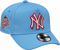 NY Yankees light blue & pink