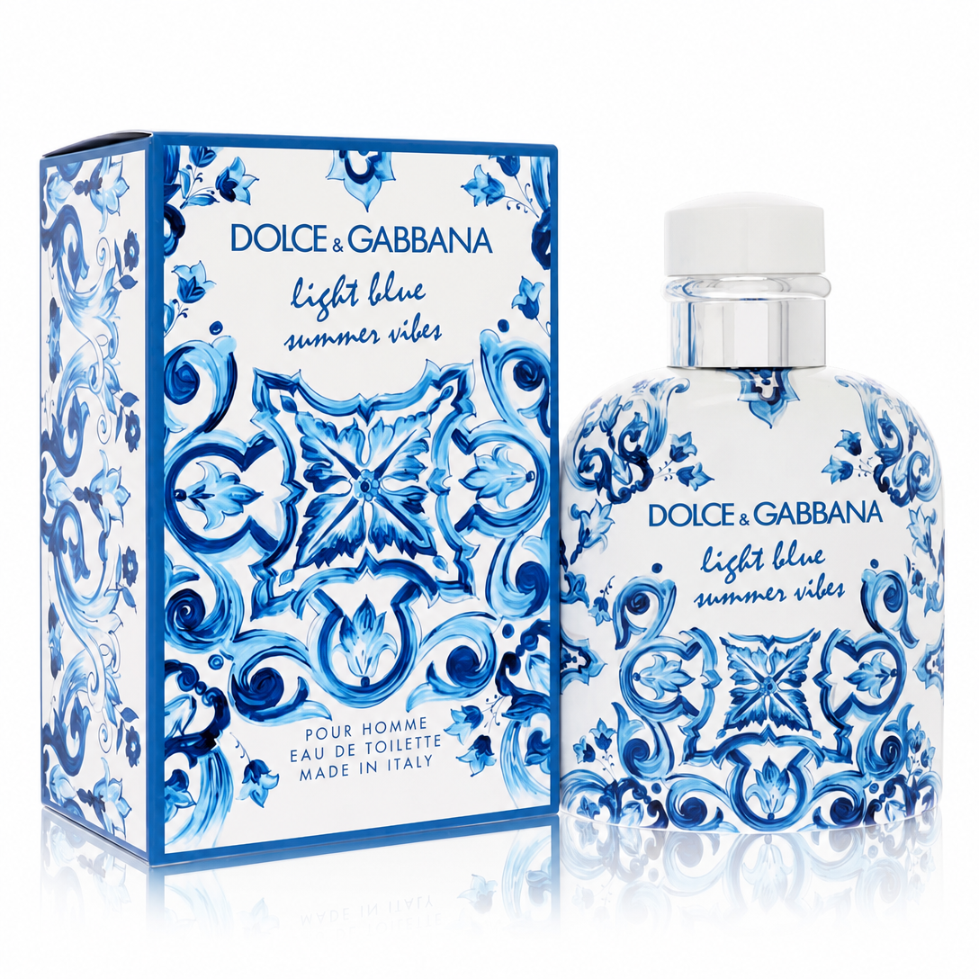 Dolce & Gabbana: Light  Blue. Summer Vibes Pour Homme